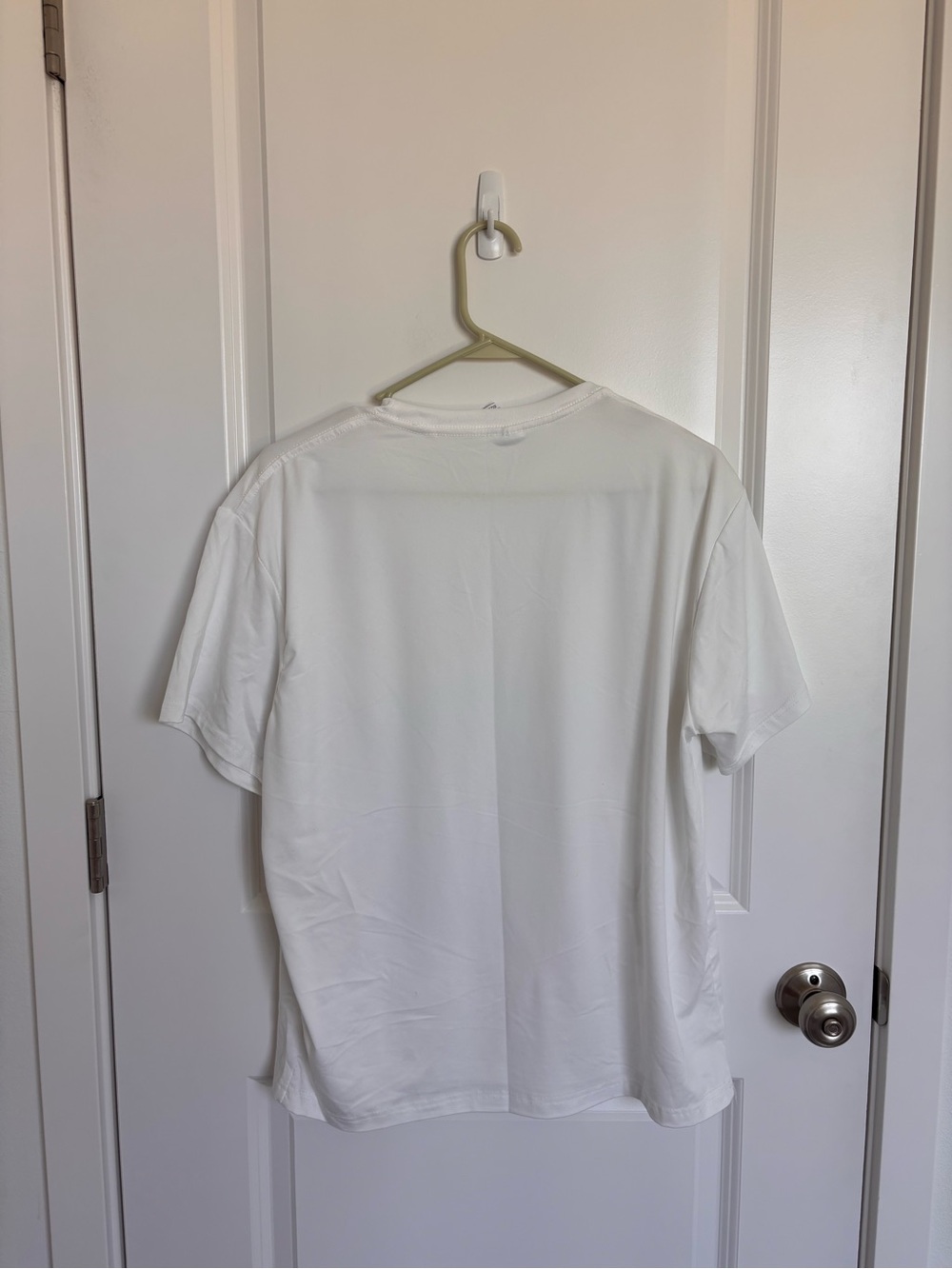 KonKave White Dog Graphic Tee with Orange Background - Picture 3 of 3